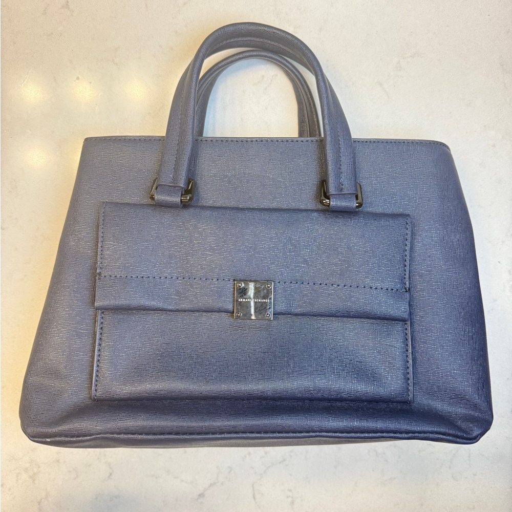 Armani Exchange Purse Navy Blue New with crossbody strap